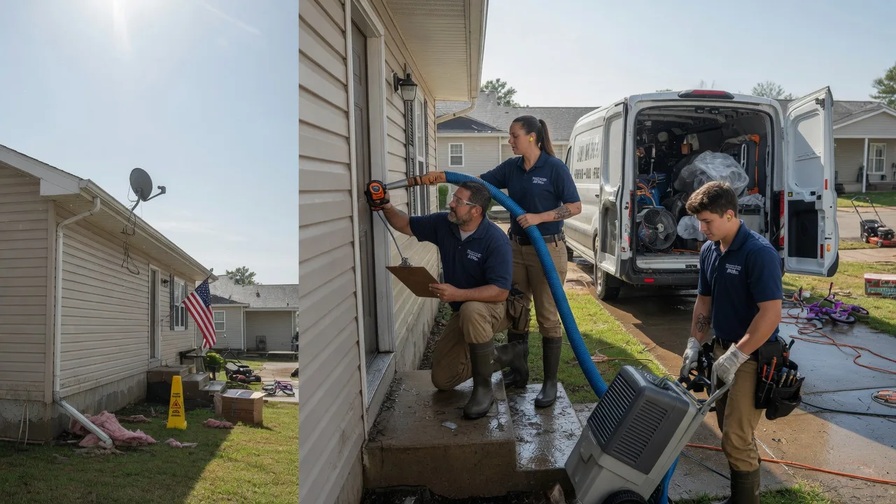 Ceiling Water Damage Restoration in Stockton, IA near me