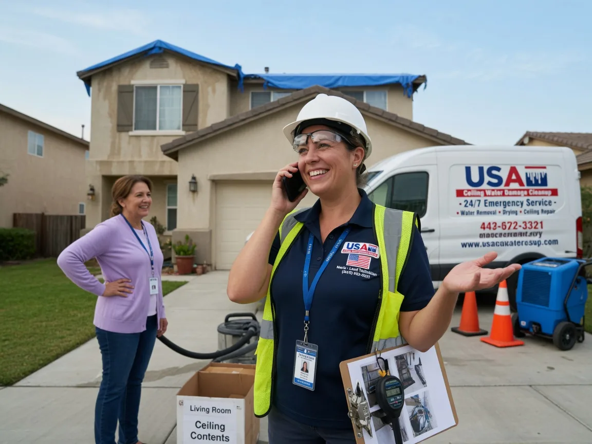 Ceiling Water Damage Restoration Stockton, IA FAQs